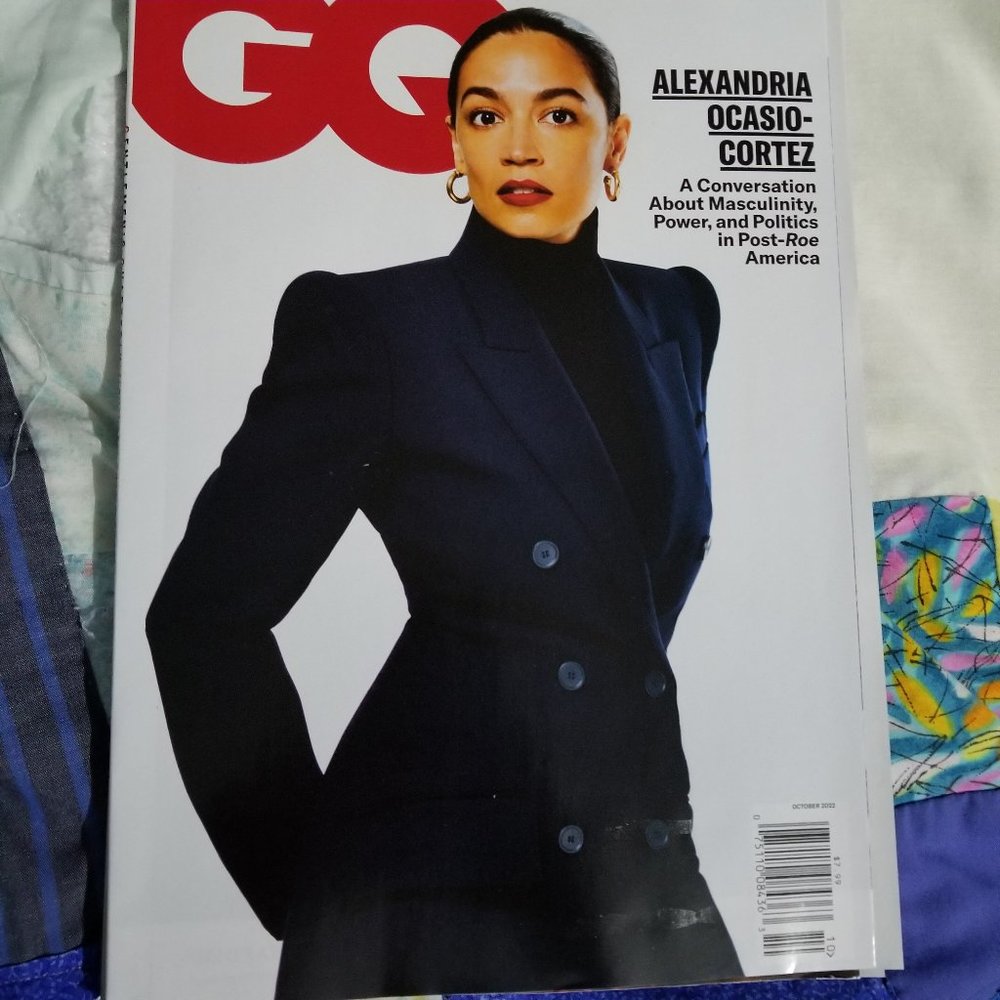 GQ MAGAZINE | October 2022 | ALEXANDRIA OCASIO-CORTEZ
